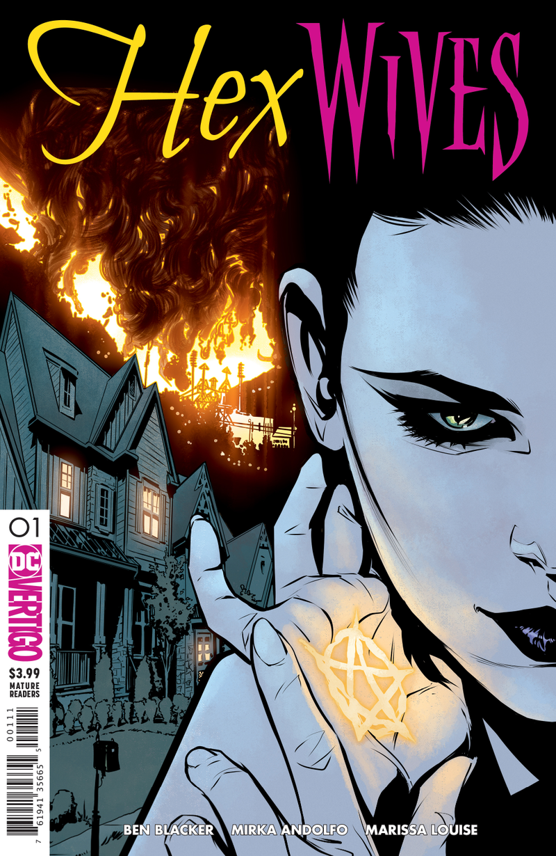 The full cover for Hex Wives #1.